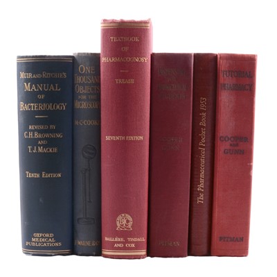 Lot 113 - One box of pharmaceutical and medical interest books.