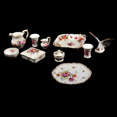 Lot 29 - Small collection of Royal Crown Derby 'Derby Posies' wares and other items