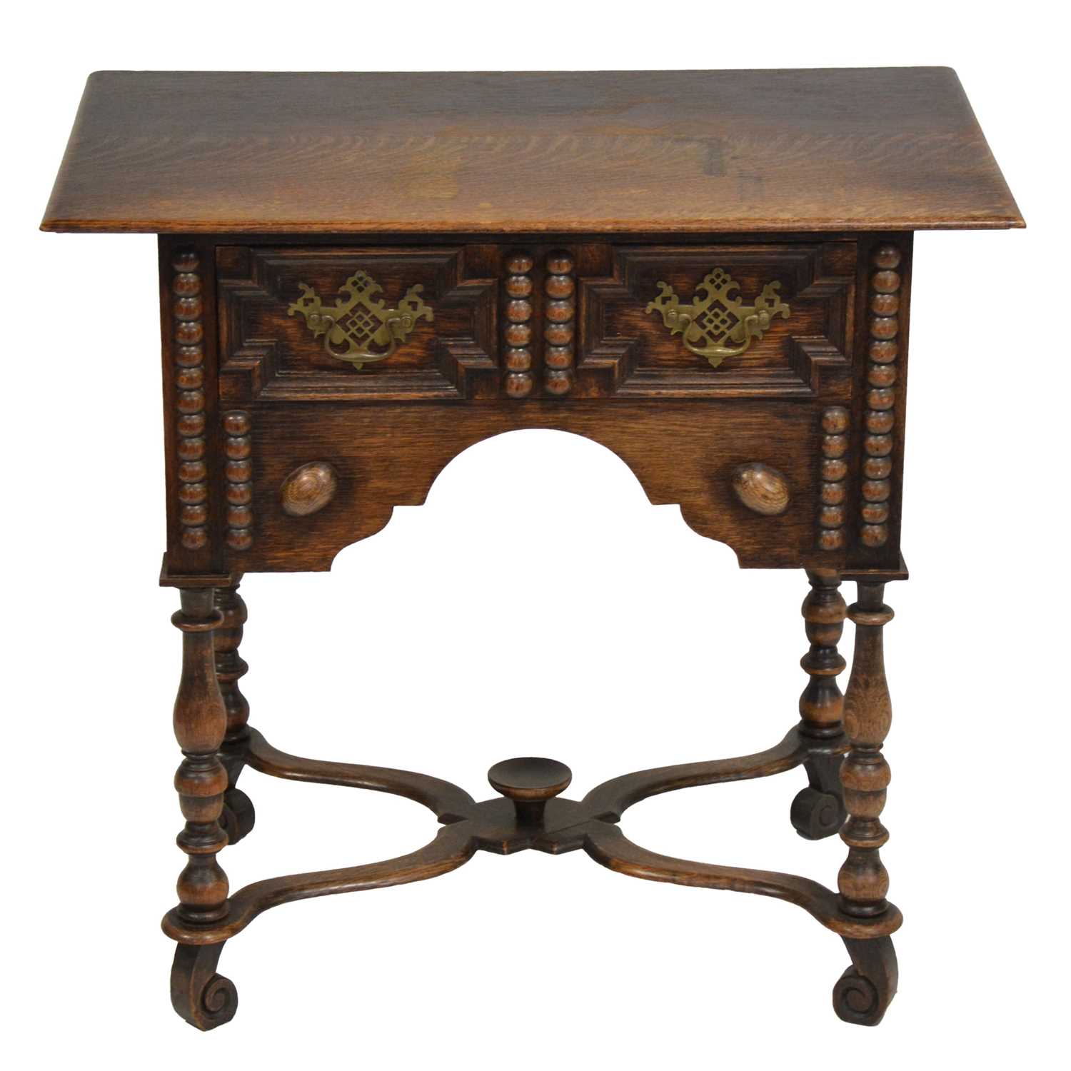 Lot 337 - Jacobean style side table