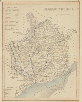 Lot 371 - Nine County maps after Cary