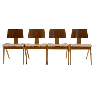 Lot 110 - Robin Day for Hille, a set of four 'Hillestak' chairs