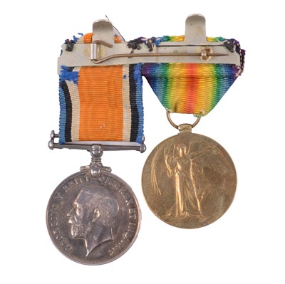 Lot 191 - Medals; WWI pair