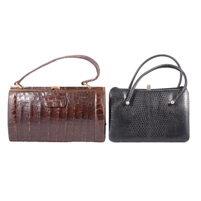 Lot 177 - Two vintage handbags.