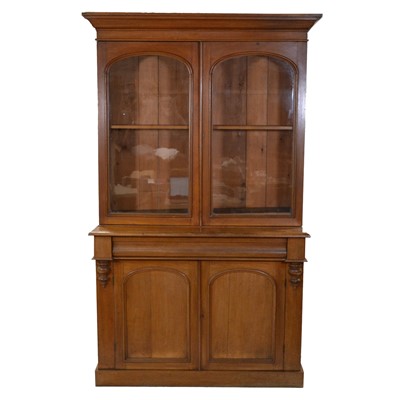 Lot 467 - Victorian mahogany bookcase