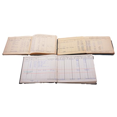 Lot 7 - John Arthur Campbell Munro, three pilot's and crew log books