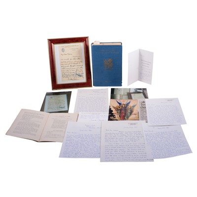 Lot 8 - Guy Penrose Gibson, a signed letter