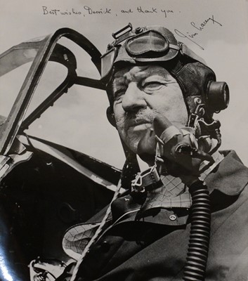 Lot 11 - Dambusters interest; three signed photographs