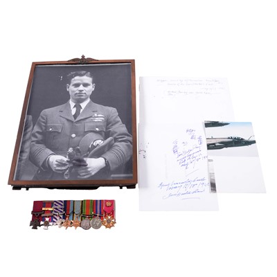 Lot 26 - Guy Gibson interest; a set of replica miniature medals