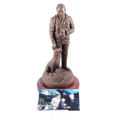 Lot 32 - Barnard, composition statue of Guy Gibson