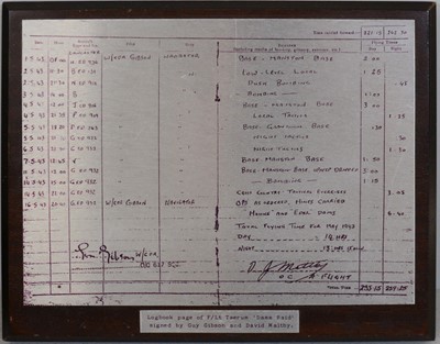 Lot 34 - Dambusters / 617 / Gibson interest