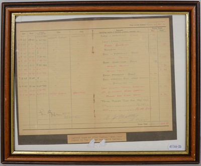 Lot 34 - Dambusters / 617 / Gibson interest