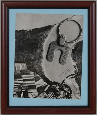 Lot 35 - Dambusters / 617 Squadron interest; printed photograph of the Eder Dam