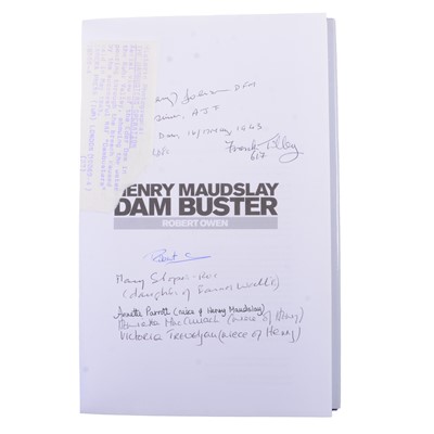 Lot 40 - Leonard Cheshire, Bomber Pilot, and Robert Owed, Henry Maudsley Dambuster