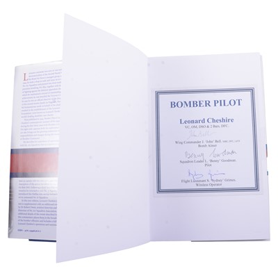 Lot 40 - Leonard Cheshire, Bomber Pilot, and Robert Owed, Henry Maudsley Dambuster
