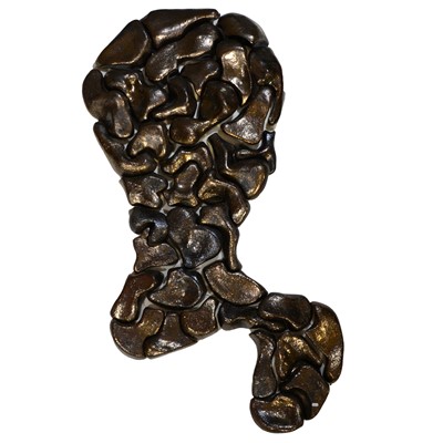 Lot 154 - Unknown, (Contemporary), Organic form wall sculpture