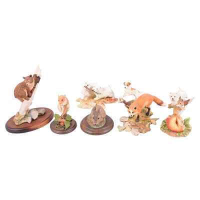 Lot 73 - Collection of animal ornaments and figures