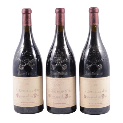 Lot 77 - La Crau de Ma Mere 2000, Chateauneuf-du-Pape