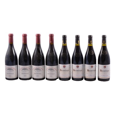 Lot 95 - Twelve assorted bottles of Hermitage, Rhone