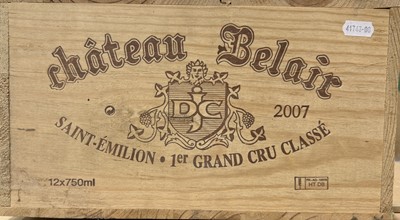 Lot 58 - Ch Belair 2007, Saint-Emilion