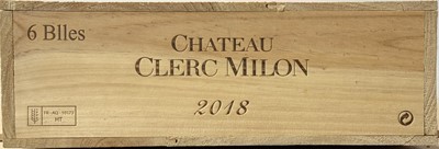 Lot 60 - Ch Clerc-Milon 2018, Pauillac