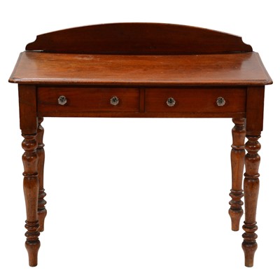 Lot 403 - Victorian mahogany hall table