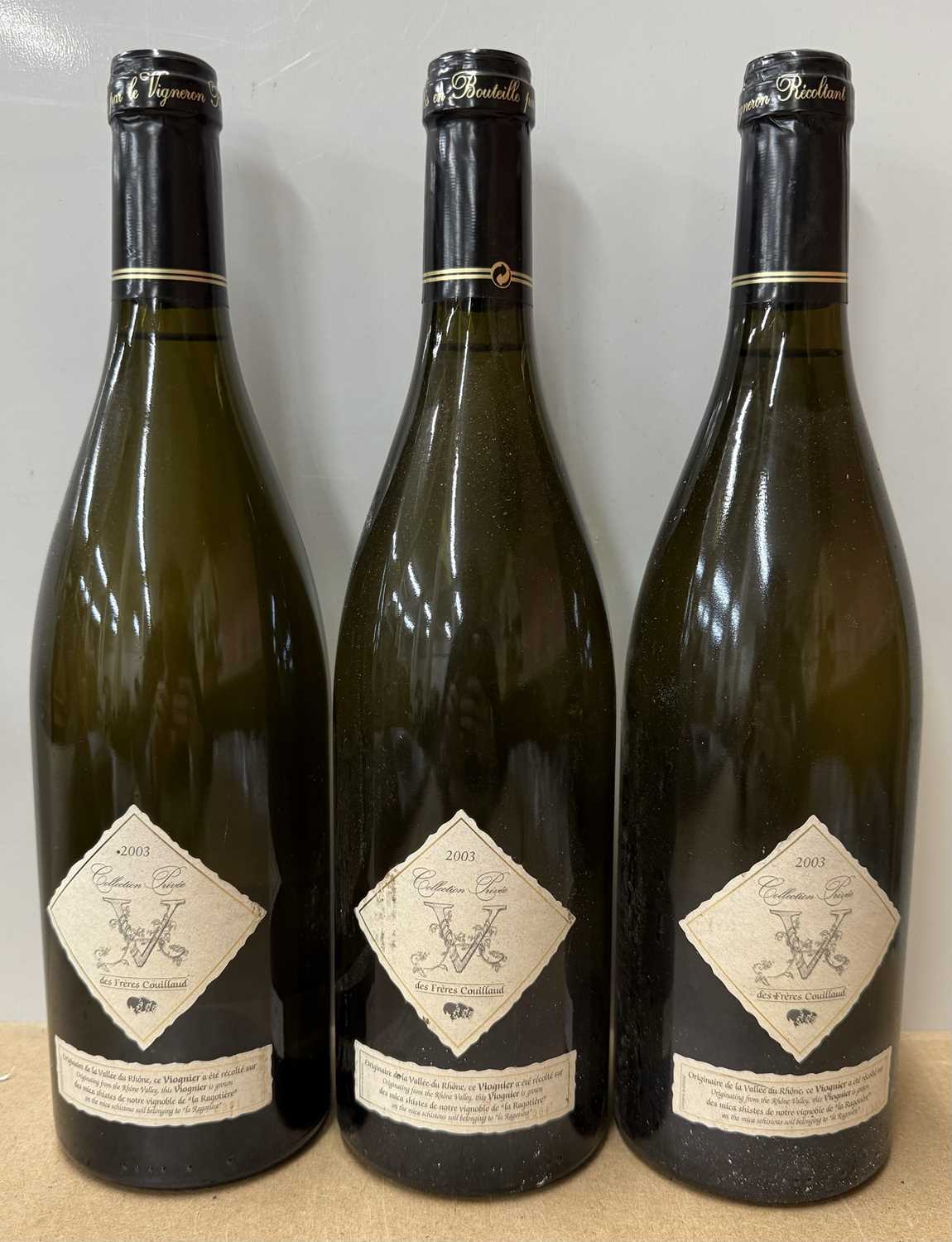 Lot 173 - Les Freres Couillard Collection Privee 'V' 2003, Viognier, Loire
