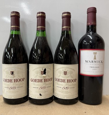 Lot 30 - Nine assorted New World red wines