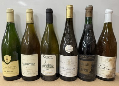 Lot 14 - Twelve assorted French white wines