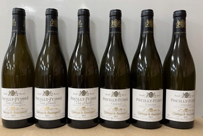 Lot 17 - Joseph Burrier, Ch de Beauregard, Saint-Veran Pouilly-Fuisse, 2011