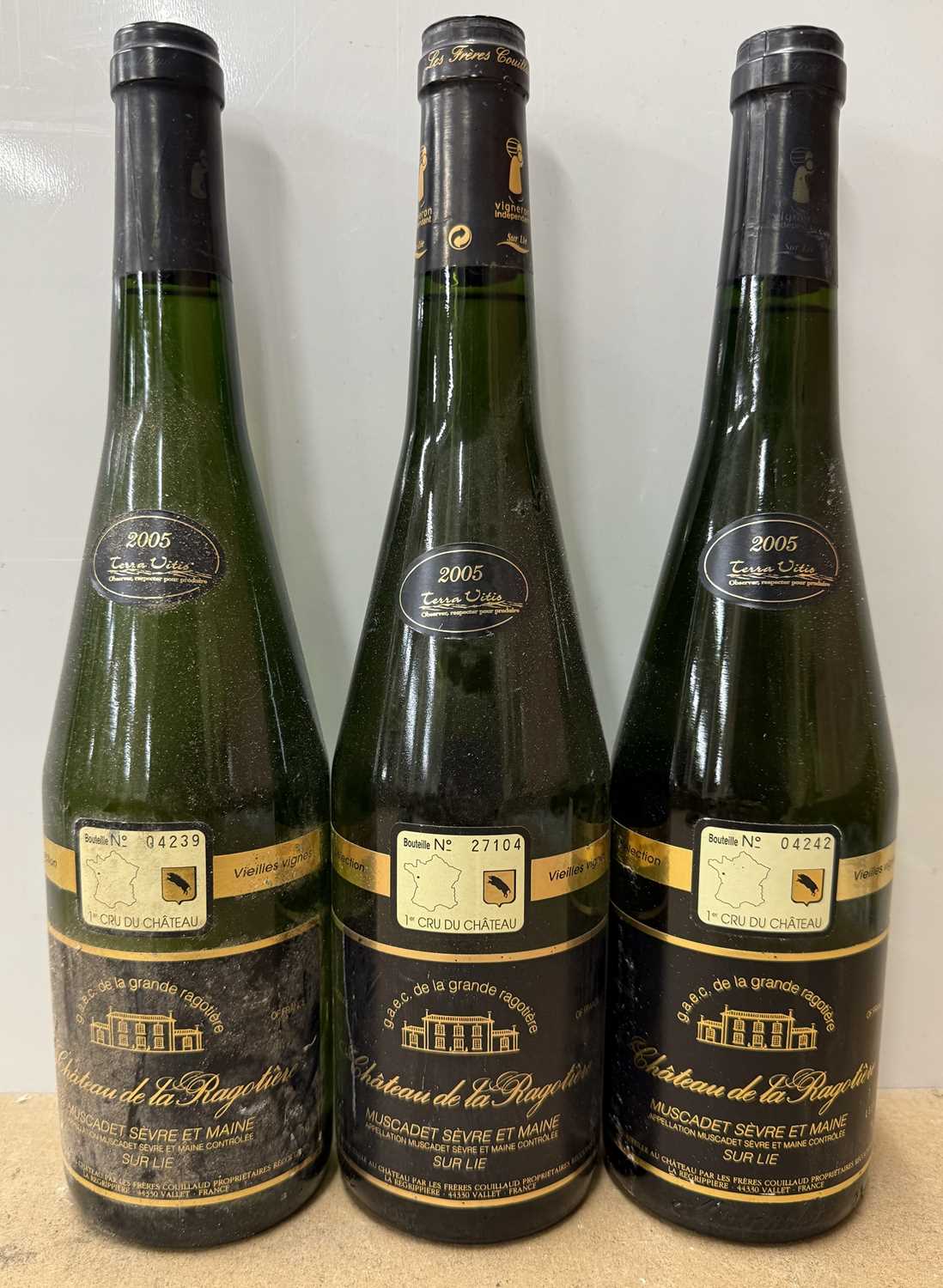Lot 172 - Château de la Ragotière 2005, Muscadet de Sèvre et Maine, Loire