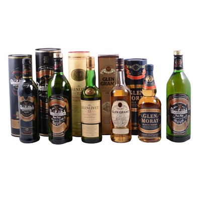 Lot 144 - Six bottles of assorted single malt whisky