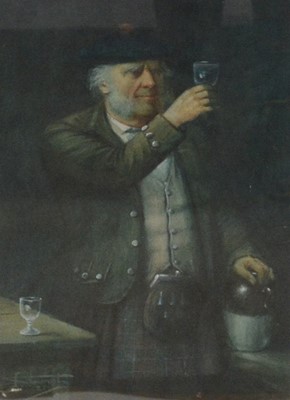 Lot 297 - The Northampton Brewery Co - Phoenix Special Scotch Whisky poster, and watercolour