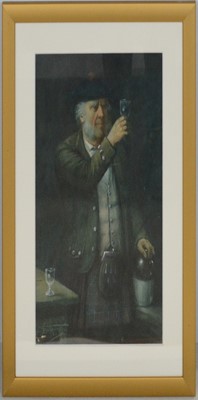Lot 297 - The Northampton Brewery Co - Phoenix Special Scotch Whisky poster, and watercolour