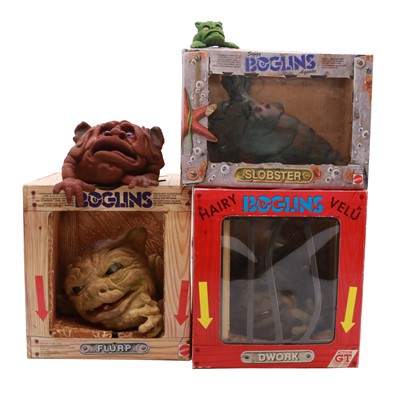 Lot 264 - Four 'Boglin' toys, three boxed