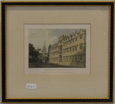 Lot 296 - After Sir Hugh Casson, Oriel College, Oxford, and other prints
