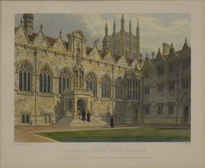 Lot 296 - After Sir Hugh Casson, Oriel College, Oxford, and other prints
