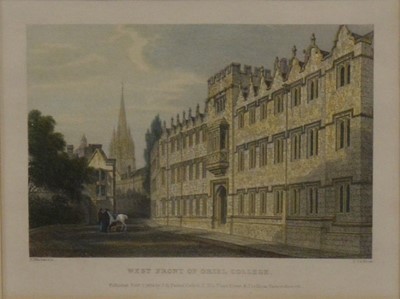 Lot 296 - After Sir Hugh Casson, Oriel College, Oxford, and other prints