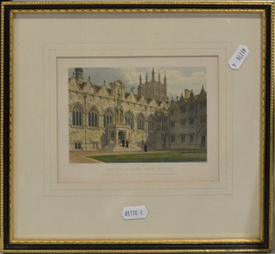 Lot 296 - After Sir Hugh Casson, Oriel College, Oxford, and other prints