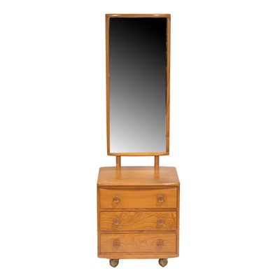 Lot 394 - Ercol light elm dressing table