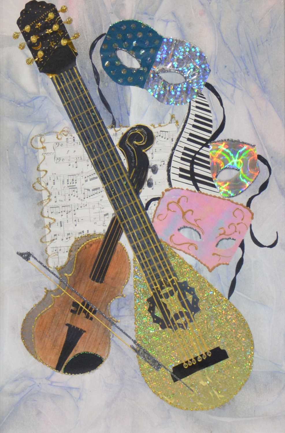 Lot 218 - Rosslyn Ruiz, Musical abstract.