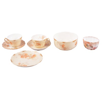 Lot 44 - Small collection of Limoges teaware and similar Doulton tableware