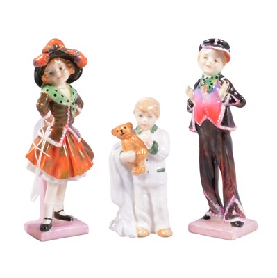 Lot 28 - Three Royal Doulton figurines