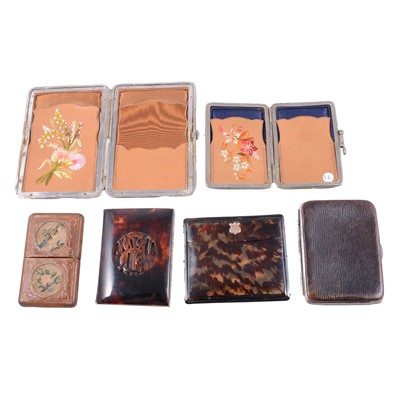 Lot 310 - Six card cases