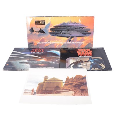 Lot 217 - Three Star Wars artwork portfolios by Ralph McQuarrie