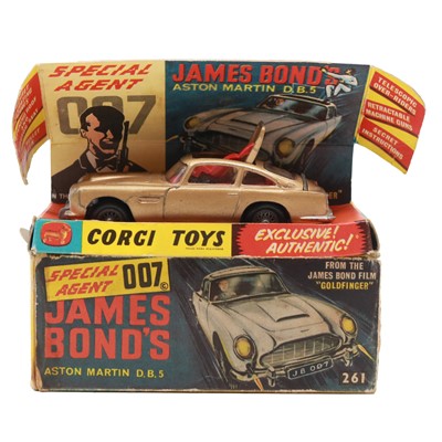 Lot 153 - Corgi die-cast model 261 007 James Bond Aston Martin DB5, boxed