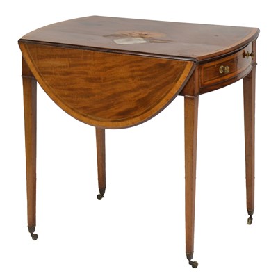 Lot 354 - George III mahogany Pembroke table