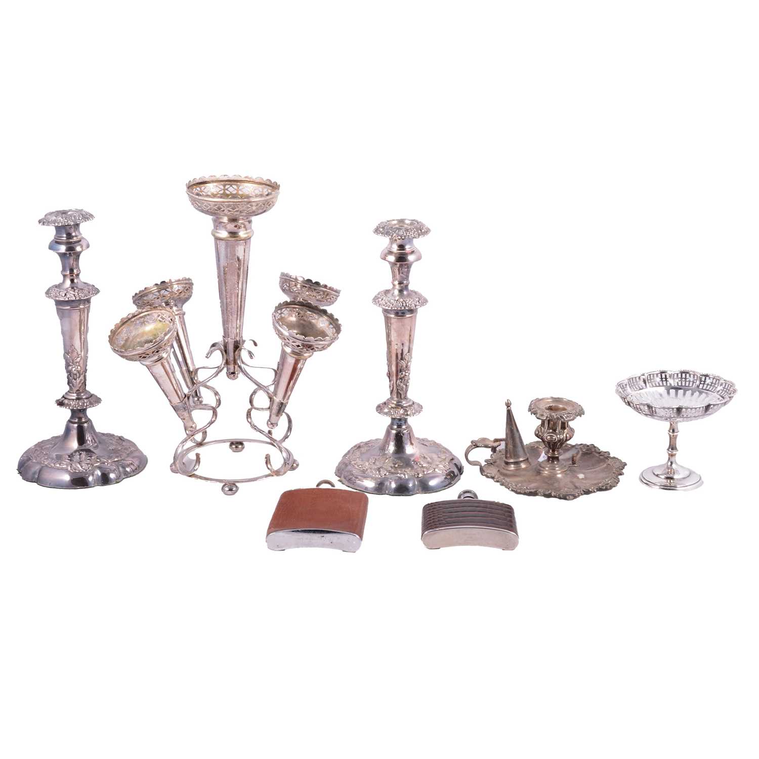 Lot 180 - Small collection of silver plated wares