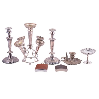 Lot 180 - Small collection of silver plated wares