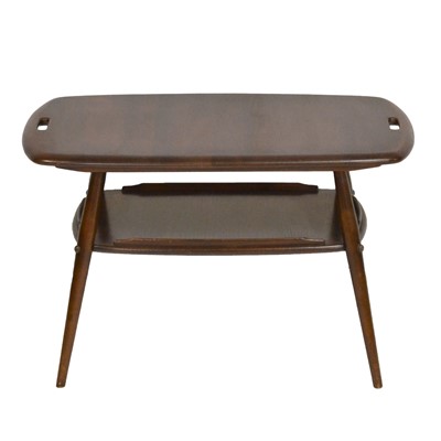 Lot 392 - Small Ercol coffee table, dark elm