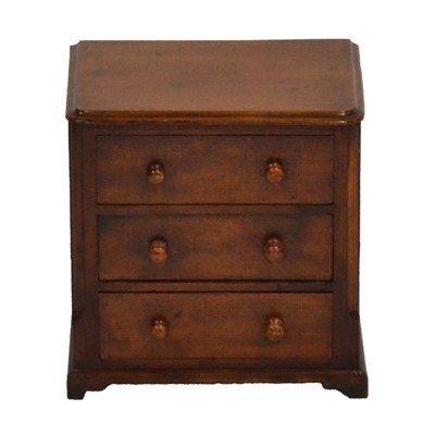 Lot 421 - Victorian mahogany apprentice chest of drawers